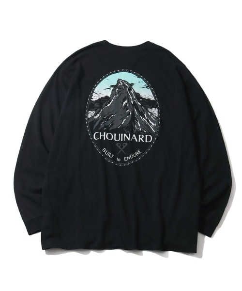 patagonia（パタゴニア）の「【Patagonia/パタゴニア】Long-sleeved Chouinard Crest Responsibili-Tee/ロングスリーブ シュイナード クレスト レスポンシビリティーTシャツ（Tシャツ/カットソー・メンズ・ブラック/グレー・M/XL/S/L）」の4枚目の写真