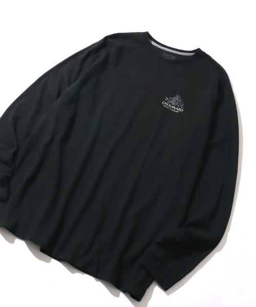 patagonia（パタゴニア）の「【Patagonia/パタゴニア】Long-sleeved Chouinard Crest Responsibili-Tee/ロングスリーブ シュイナード クレスト レスポンシビリティーTシャツ（Tシャツ/カットソー・メンズ・ブラック/グレー・M/XL/S/L）」の7枚目の写真