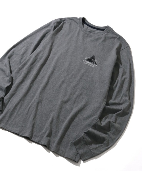patagonia（パタゴニア）の「【Patagonia/パタゴニア】Long-sleeved Chouinard Crest Responsibili-Tee/ロングスリーブ シュイナード クレスト レスポンシビリティーTシャツ（Tシャツ/カットソー・メンズ・ブラック/グレー・M/XL/S/L）」の9枚目の写真