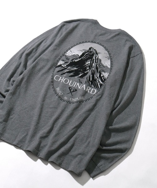 patagonia（パタゴニア）の「【Patagonia/パタゴニア】Long-sleeved Chouinard Crest Responsibili-Tee/ロングスリーブ シュイナード クレスト レスポンシビリティーTシャツ（Tシャツ/カットソー・メンズ・ブラック/グレー・M/XL/S/L）」の10枚目の写真