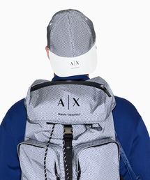 ARMANI EXCHANGE（アルマーニエクスチェンジ）の「【A|X アルマーニ エクスチェンジ】オールオーバーマイクロロゴ キャップ（キャップ・メンズ）」