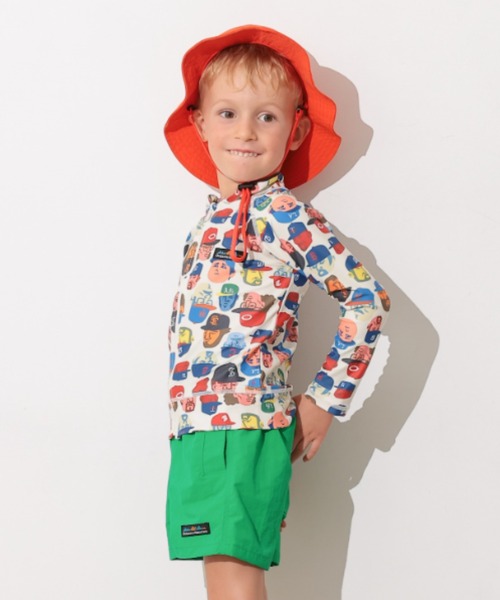 Ocean&Ground(オーシャン&グラウンド)の「Jr.ウミヤマ夏ショーツ(その他パンツ・キッズ・ブラック/レッド/ピンク/グリーン/イエロー/パープル/ブルー系その他・160/150)」の22枚目の写真