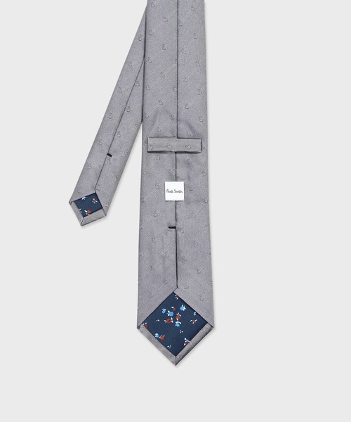 Paul Smith（ポールスミス）の「“Rabbit Silhouette” タイ【250127 552MJ】（ネクタイ・メンズ・サックスブルー/ブルーグリーン/シルバーグレー・FREE）」の4枚目の写真