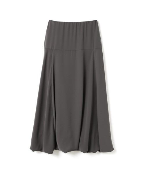 mizuiroind（ミズイロインド）の「mizuiro ind ジョーゼットバルーンロングスカート（スカート・レディース・ブラック/グレー/ネイビー・FREE）」の3枚目の写真