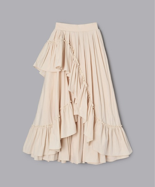 Olu.（オルドット）の「ランダムフレアスカート（スカート・レディース・ベージュ/ホワイト/ブラック・0/1）」の22枚目の写真