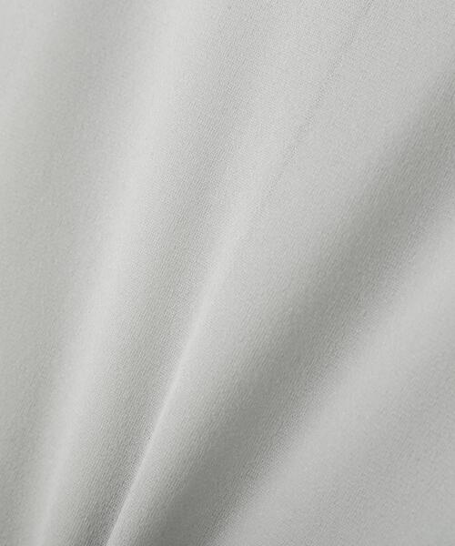 ADORE（アドーア）の「◆トリコットオーガンジー（Tシャツ/カットソー・レディース・ホワイト系その他/グリーン/ブラック・38）」の17枚目の写真
