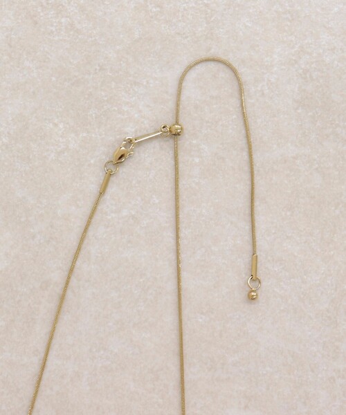fredy emue（フレディエミュ）の「ステンレスドロップトップネックレス（ネックレス・レディース・シルバー/ゴールド・FREE）」の9枚目の写真