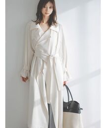 SNIDEL | Sustainableストールグロストレンチ(トレンチコート)