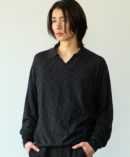 トップス Ernie Palo Boder Skipper L/S T-shirt Ernie Palo(アーニーパロ)Basque Border Skipper L/S (EP05CT01
