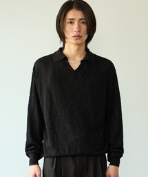 SINSS（シンス）の「Slub skipper LS T-shirt / スラブスキッパーロングスリーブT（ニット/セーター）」