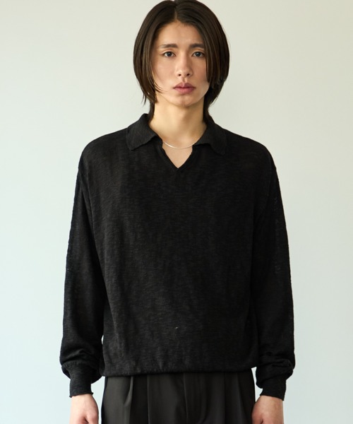 SINSS（シンス）の「Slub skipper LS T-shirt / スラブスキッパー