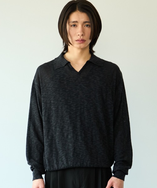 SINSS（シンス）の「Slub skipper LS T-shirt / スラブスキッパー