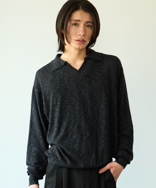 SINSS（シンス）の「Slub skipper LS T-shirt / スラブスキッパー