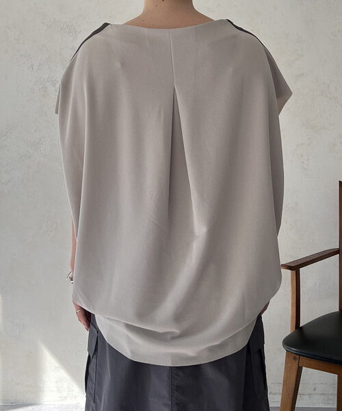 un dix cors(アンディコール)の「サイドラインドルマンプルオーバー(Tシャツ/カットソー・レディース・アイボリー・FREE)」の8枚目の写真