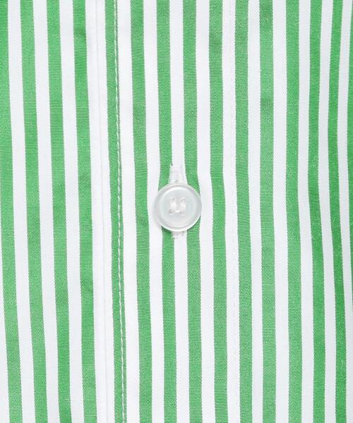 THE SHOP TK （ザ ショップ ティーケー ）の「ゆったりシルエットで体型カバー ロングシャツ（シャツ/ブラウス・レディース・ダークグリーン系2/オフホワイト/ネイビー系2・99）」の13枚目の写真