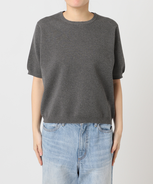 plage（プラージュ）の「《WEB限定追加》compact プルオーバー 2（ニット/セーター・レディース・チャコールグレー/ベージュ系その他・FREE）」の16枚目の写真