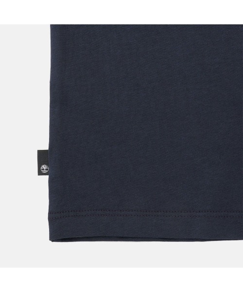 Timberland(ティンバーランド)の「半袖 ワードマーク ロゴ Tシャツ メンズ(Tシャツ/カットソー・メンズ・ダークインディゴブルー・SMALL/MEDIUM/LARGE/X-LARGE/XX-LARGE)」の6枚目の写真