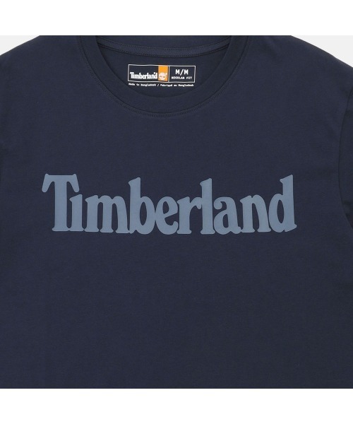 Timberland(ティンバーランド)の「半袖 ワードマーク ロゴ Tシャツ メンズ(Tシャツ/カットソー・メンズ・ダークインディゴブルー・SMALL/MEDIUM/LARGE/X-LARGE/XX-LARGE)」の7枚目の写真