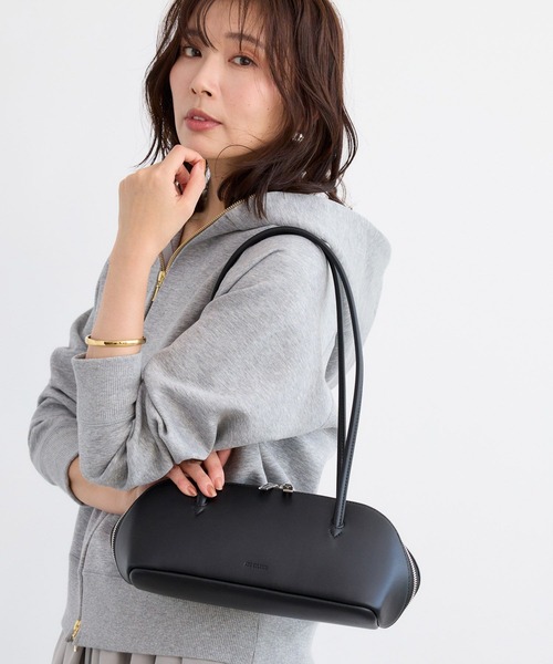 BARNYARDSTORM（バンヤードストーム）の「BARNYARDSTORM / ADDCULUMN(アドカラム)別注 / ボストンS（ハンドバッグ・レディース・ライトブラウン/ブラック/ピンク・FREE）」の2枚目の写真