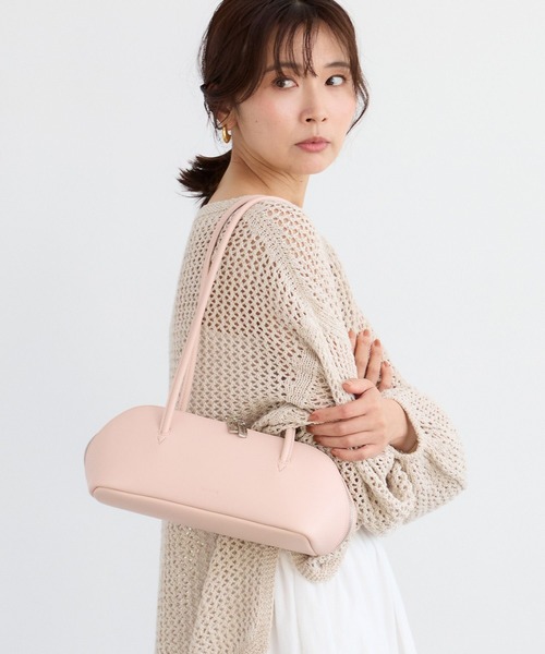 BARNYARDSTORM（バンヤードストーム）の「BARNYARDSTORM / ADDCULUMN(アドカラム)別注 / ボストンS（ハンドバッグ・レディース・ライトブラウン/ブラック/ピンク・FREE）」の19枚目の写真