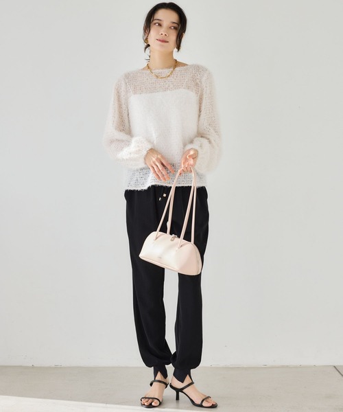 BARNYARDSTORM（バンヤードストーム）の「BARNYARDSTORM / ADDCULUMN(アドカラム)別注 / ボストンS（ハンドバッグ・レディース・ライトブラウン/ブラック/ピンク・FREE）」の11枚目の写真