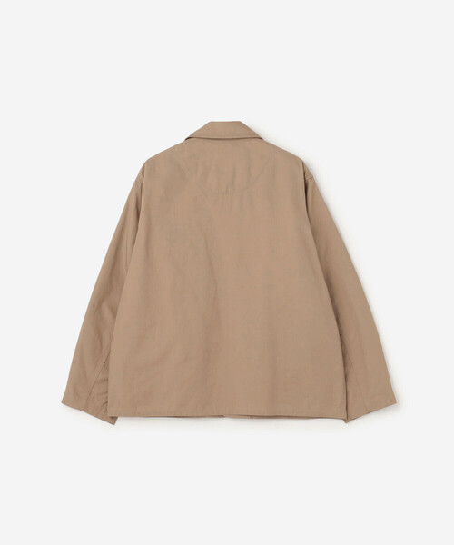 DANTON(ダントン)の「DANTON | コットンリネン ワークジャケット WOMEN(カバーオール・レディース・オフホワイト/ベージュ系その他・36)」の4枚目の写真