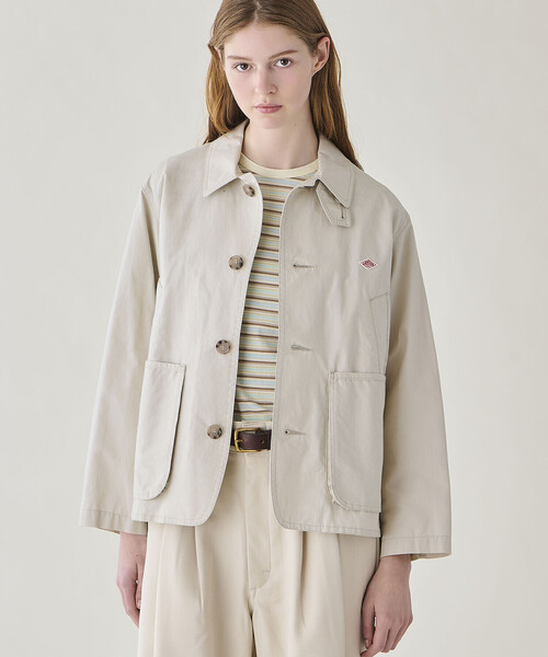新品未使用！仏製 DANTON ダントン フレンチワーク カバーオール 36 楽天市場】DANTON [ダントン] W Moleskin Wide Coverall Jacket [DT