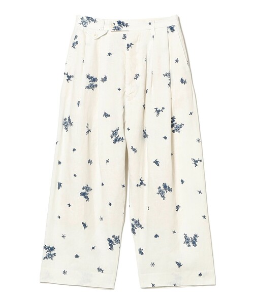fennica(フェニカ)の「quitan / WIDE CRICKET TROUSERS(その他パンツ・レディース・オフホワイト・0)」の1枚目の写真