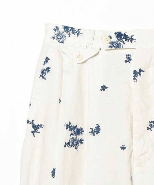 fennica(フェニカ)の「quitan / WIDE CRICKET TROUSERS(その他パンツ・レディース・オフホワイト・0)」の3枚目の写真