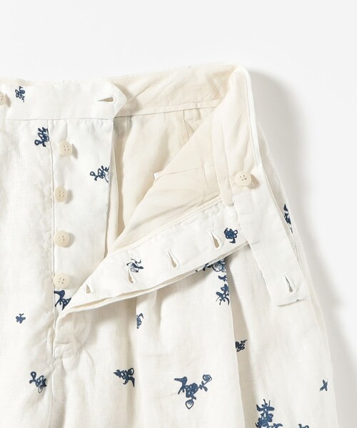 fennica(フェニカ)の「quitan / WIDE CRICKET TROUSERS(その他パンツ・レディース・オフホワイト・0)」の4枚目の写真