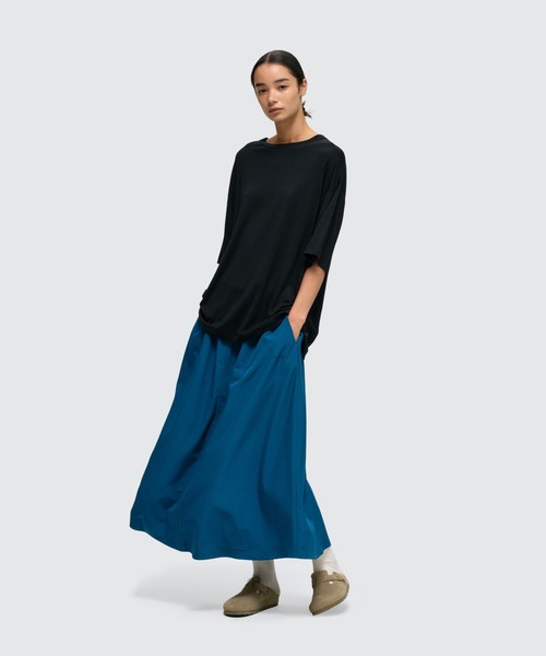 WILD THINGS(ワイルドシングス)の「モーションスカート│MOTION SKIRT(スカート・レディース・ブルー系その他5/ブラック/グリーン/グレー/ベージュ・M/S)」の6枚目の写真