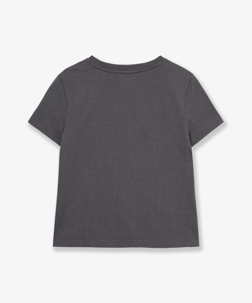 aeae(エーイーエーイー)の「SNAIL T-SHIRTS(Tシャツ/カットソー・レディース・ホワイト/チャコールグレー・FREE)」の7枚目の写真