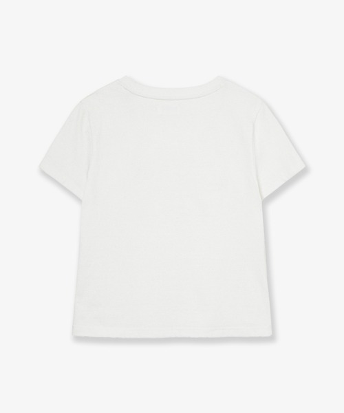 aeae(エーイーエーイー)の「SNAIL T-SHIRTS(Tシャツ/カットソー・レディース・ホワイト/チャコールグレー・FREE)」の3枚目の写真
