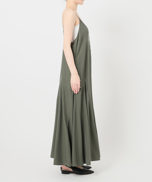 SLOBE IENA（スローブイエナ）の「フィブリルキャミワンピース（ワンピース・レディース・カーキ/ブラック・FREE）」の22枚目の写真