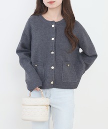 セール】teddybear shaggy outer like cardigan / テディベアー