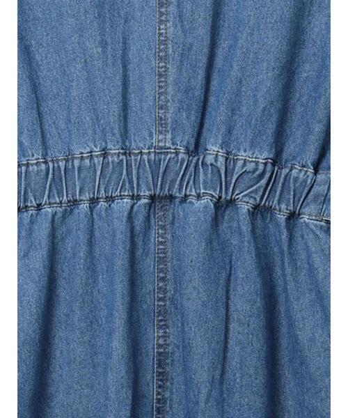 Te chichi(テチチ)の「ウエストマークデニムシャツワンピース(ワンピース・レディース・ブルー/ネイビー・F)」の20枚目の写真