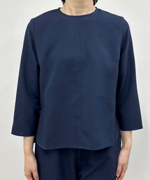 denicher  デニシェ Naturemier ラウンドネックブラウス