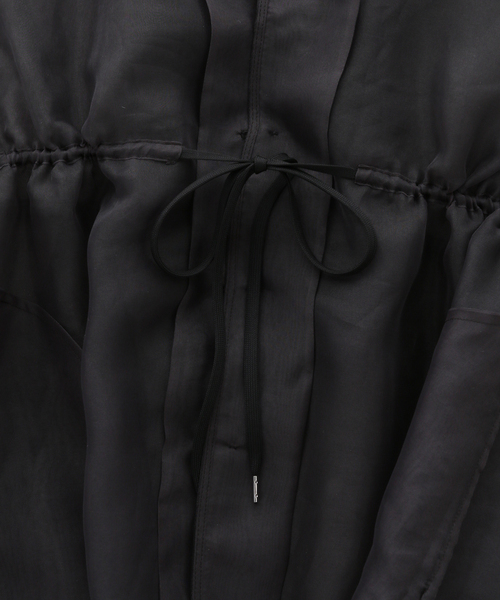 IENA(イエナ)の「MARGE/マージ TULLE GILET ジレ 1011-0102-632(その他アウター・レディース・ブラック/グレー・FREE)」の7枚目の写真