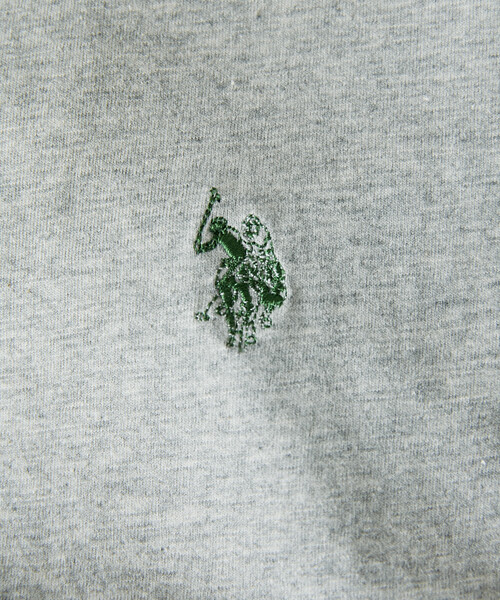 U.S. POLO ASSN.(ユーエスポロアッスン)の「U.S. POLO ASSN. × PUBLUX/ユーエスポロアッスン 別注 クルーネック Tシャツ 限定展開(Tシャツ/カットソー・レディース・ネイビー/ピンク/ブラウン/オフホワイト/グレー/ブラック・フリ-)」の14枚目の写真