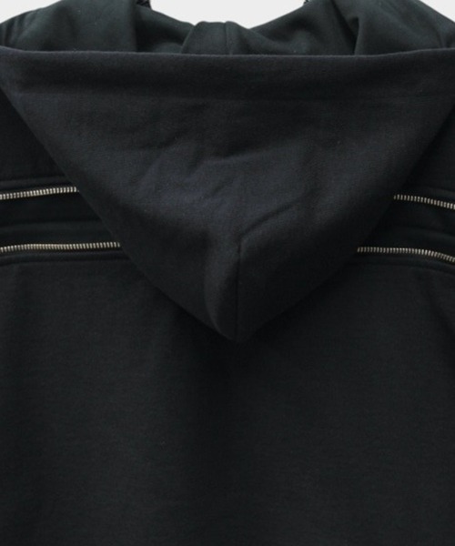 ROTOL(ロトル)の「【ROTOL/ロトル】Ventilated Zip Hoodie(パーカー・メンズ・ブラック/グレー・2/3)」の6枚目の写真