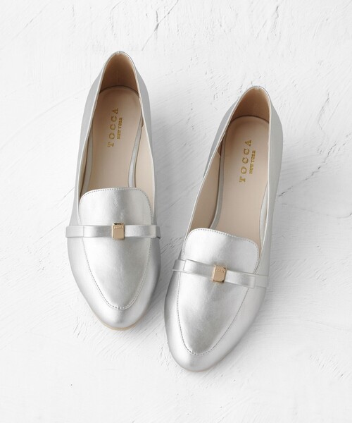 TOCCA（トッカ）の「TINY RIBBON  RAIN ROAFER レインパンプス（パンプス・レディース・ブラック系5/ブラック系/シルバー系/ネイビー系・35/39/37/36/38）」の9枚目の写真