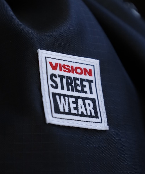 VISION STREET WEAR(ヴィジョンストリートウェア)の「VISION STREET WEAR Knapsack ナップサック(バックパック/リュック・メンズ・ブラック×ホワイト/ブラック×レッド/ブラック・FREE)」の15枚目の写真