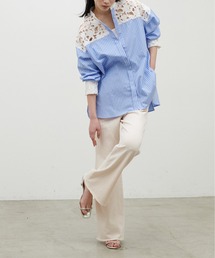 LARUTA（ラルータ）の「【LARUTA】裾フレアスエットパンツ（スウェットパンツ）」