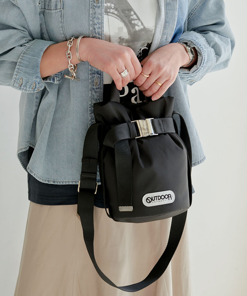 CROSS FUNCTION(クロスファンクション)の「OUTDOOR PRODUCTS (アウトドアプロダクツ) 2WAYベルトトートバッグSS【CROSS FUNCTION/クロスファンクション】(トートバッグ・レディース・ブラック/モカ・FREE)」の21枚目の写真