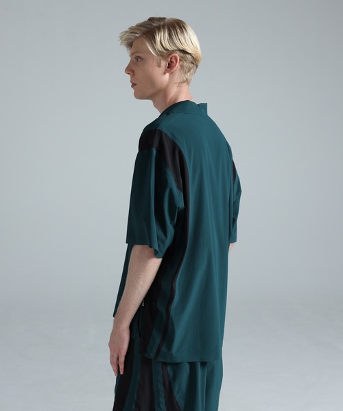 Y-3(ワイスリー)の「Y-3 ULTRALIGHT WOVEN SHIRT(シャツ/ブラウス・メンズ・グリーン系その他・LARGE/MEDIUM/SMALL/X-SMALL/X-LARGE)」の2枚目の写真