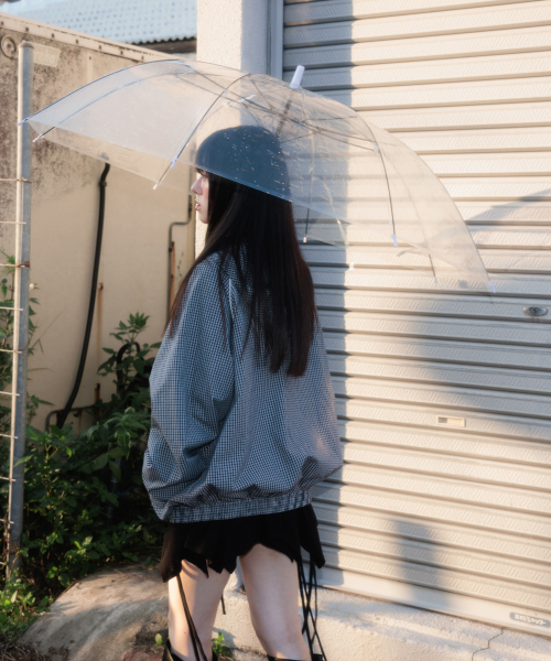 ROSEFRANTZ（ロゼフランツ）の「Rose Corsage Check Windbreaker [Navy]（ナイロンジャケット・レディース・ネイビー・OS）」の21枚目の写真