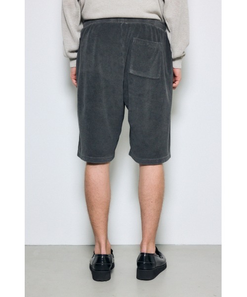 AZUL by moussy(アズールバイマウジー)の「パイルショートパンツ(スウェットパンツ・メンズ・ライトブラック/モカ/カーキ・X-LARGE/LARGE/MEDIUM)」の10枚目の写真