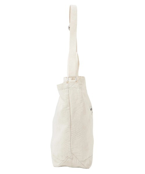 NANGA(ナンガ)の「NANGA/ナンガ LOGO 2WAY CANVAS TOTE BAG(トートバッグ・メンズ・ナチュラル・FREE)」の3枚目の写真