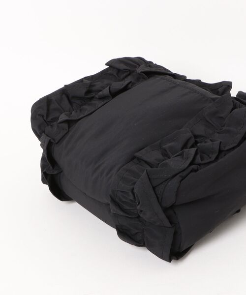 SALON de RUBAN（サロンドルヴァン）の「【SALON de RUBAN / サロン ド ルヴァン】 FURI luu ミニドラムボストンバッグ（ショルダーバッグ・レディース・ブラック・FREE）」の3枚目の写真