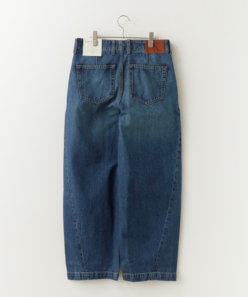 Calvin Klein（カルバン・クライン）の「Calvin Klein/カルバンクライン BARREL BENSON TROUSER ストレートシルエット ワイドデニムパンツ 2026年春夏（デニムパンツ・メンズ・インディゴブルー・32inch/30inch/28inch）」の10枚目の写真
